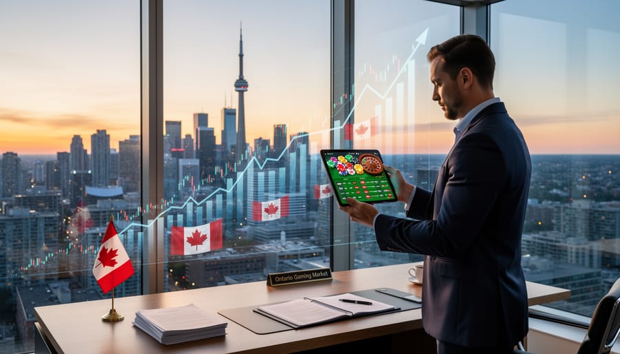 Modern Ontario government building representing regulatory authority